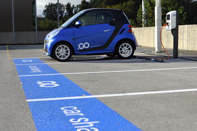V shemi ljubljanskega "car sharinga" je trenutno okrog 40 električnih avtomobilov.  | Foto: Gregor Pavšič