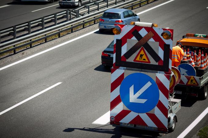 Zaradi del na dolensjki avtocesti bo zaprt le odstavni pas, zato pri Darsu ne pričakujejo večjih zastojev. | Foto: Klemen Korenjak