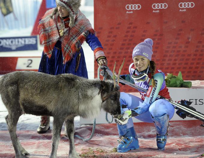 28. Slalom, svetovni pokal. Levi (Finska), 15. november 2014. | Foto: Reuters
