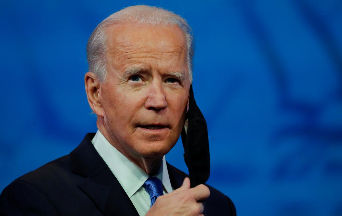 Joe Biden | Z novim koronavirusom je okužen tudi tesni sodelavec novoizvoljenega ameriškega predsednika Joeja Bidna. | Foto Reuters