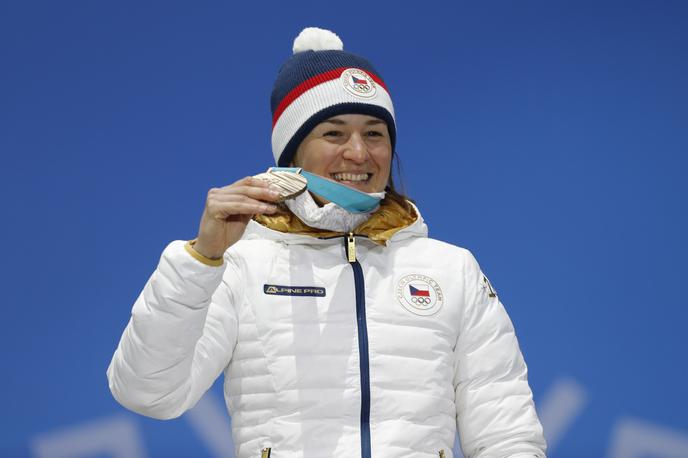 Veronika Vitkova | Veronika Vitkova se poslavlja od biatlonske karavane. | Foto Reuters