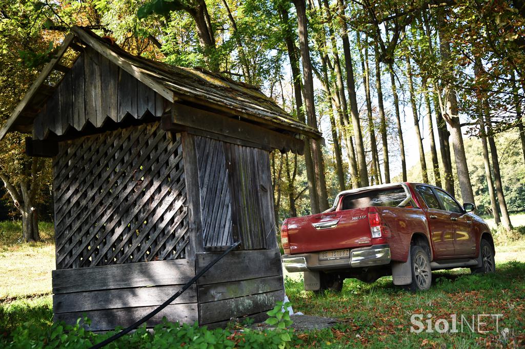 Toyota hilux - terenski preizkus Srbija, Fruška gora