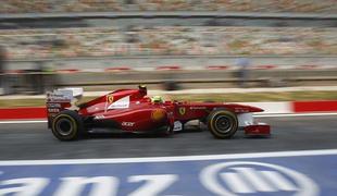 Massa najhitrejši na drugem prostem treningu