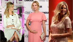 Trije modni triki noseče Trumpove hčerke