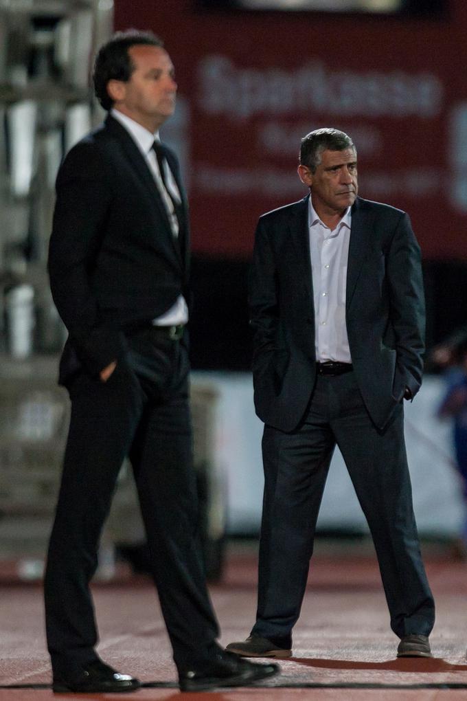 Slaviša Stojanović in Fernando Santos, zdajšnji selektor Portugalske, sta se pomerila leta 2012. | Foto: Sportida