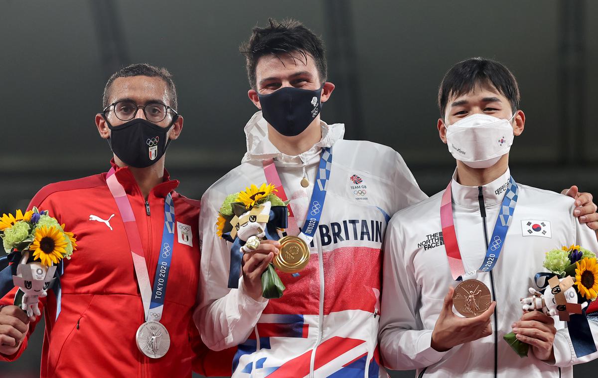 Moderni peteroboj | Najboljša trojica modernega peteroboja olimpijskih iger. | Foto Reuters
