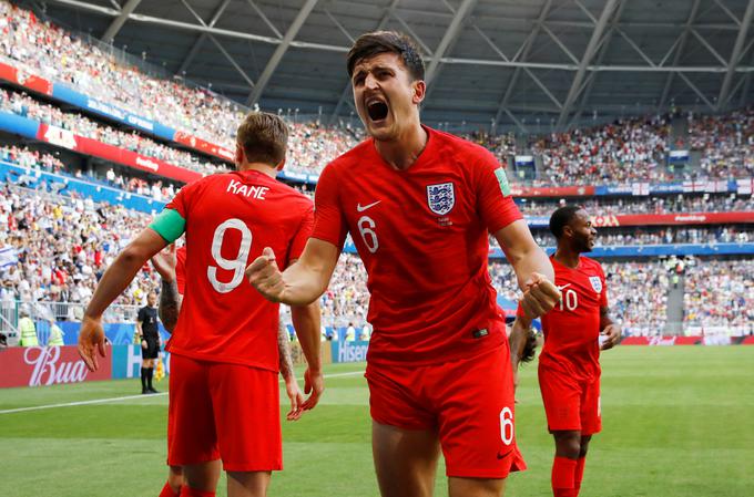 Angleška nogometna reprezentanca je na SP 2018 v Rusiji osvojila četrto mesto. | Foto: Reuters