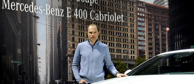 Robert Lešnik, vodja zunanjega oblikovanja pri Mercedes-Benzu | Foto: Jure Gregorčič