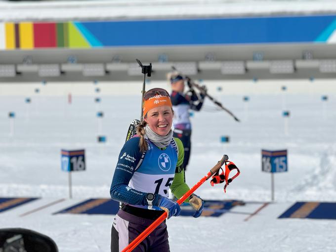 Anamarija Lampič upa, da se ji bo posrečilo streljanje. | Foto: SloSki biatlon