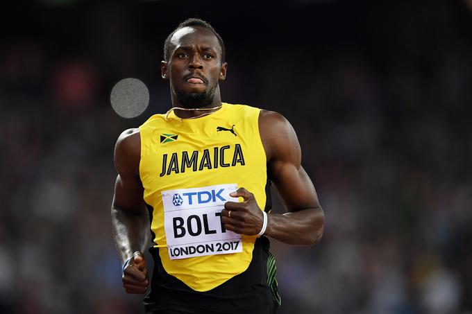 Usain Bolt se je brez večjih težav prebil v polfinale teka na 100 metrov. | Foto: Getty Images