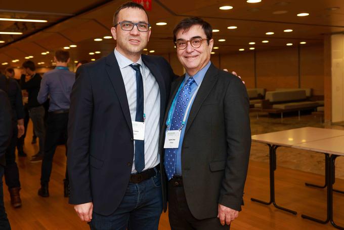 Dr. Aron Lazary in prof. dr. Ufuk Aydinli | Foto: Vertebrološko združenje Slovenije