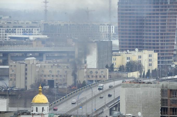 V Kijevu divjajo hudi spopadi. | Foto: Guliverimage/Vladimir Fedorenko