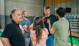 "Prepričevanje Gorana Dragića za evropsko prvenstvo se je že začelo!" #video