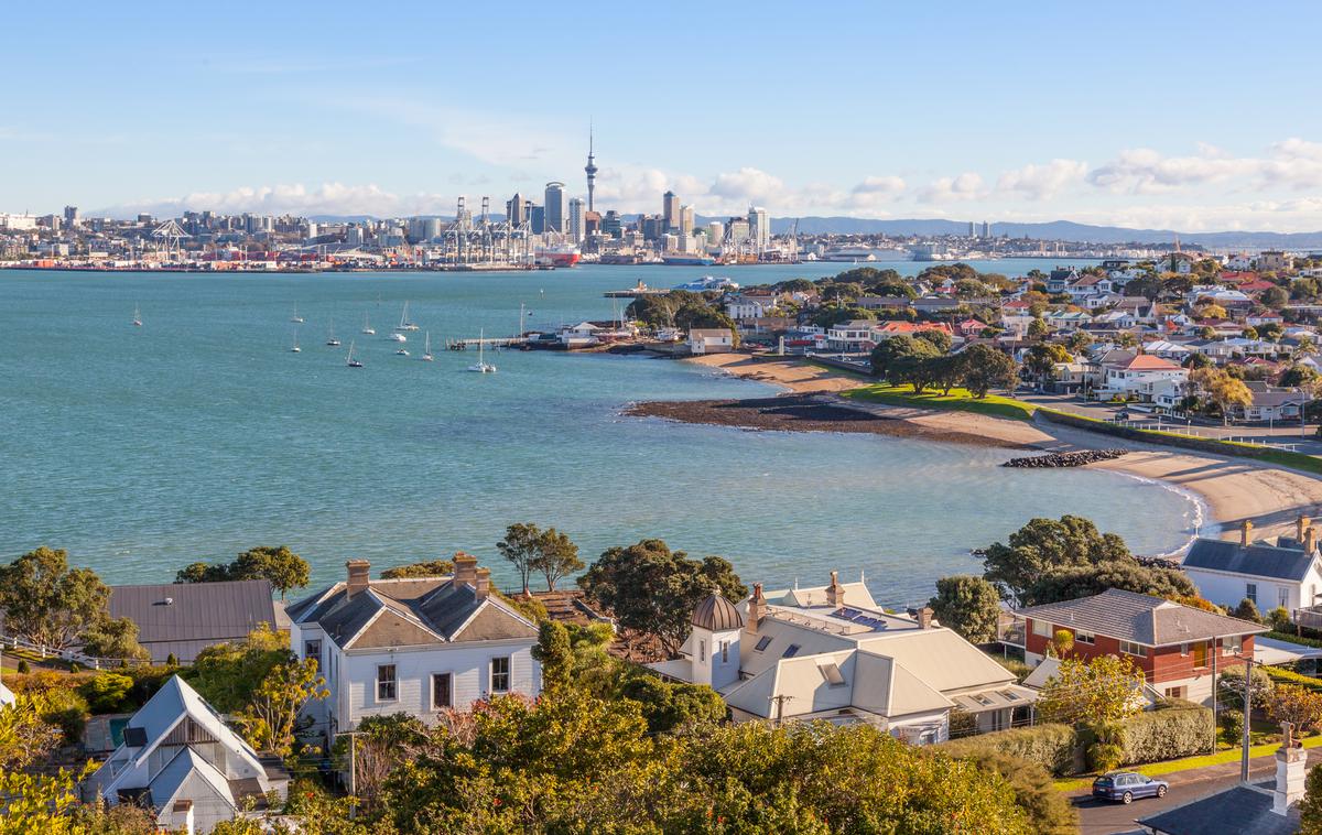 Auckland | Na vrhu letošnje lestvice mest, kjer je najprijetneje živeti, je Auckland na Novi Zelandiji. | Foto Getty Images