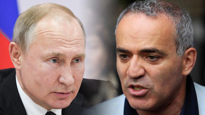 Vladimir Putin. Garry Kasparov. | Foto: Reuters