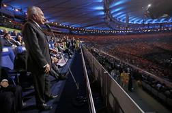 Izžvižgani brazilski predsednik ne bo navzoč na zaključni slovesnosti v Riu