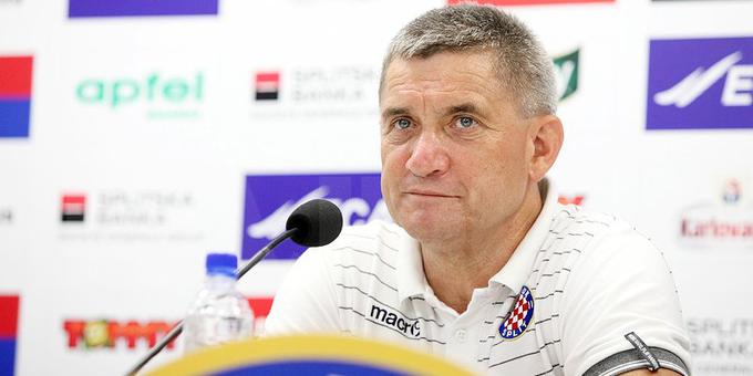 Marijan Pušnik je ostal v Zagrebu neporažen (0:0), za vodilno Kekovo Rijeko pa zaostaja že osem točk. | Foto: hajduk.hr