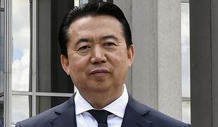 Peking: Izginuli šef Interpola je osumljen sprejemanja podkupnine