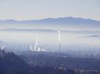 Ljubljana megla onesnažen zrak