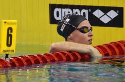 Govejškova rekordna na 50 m delfin