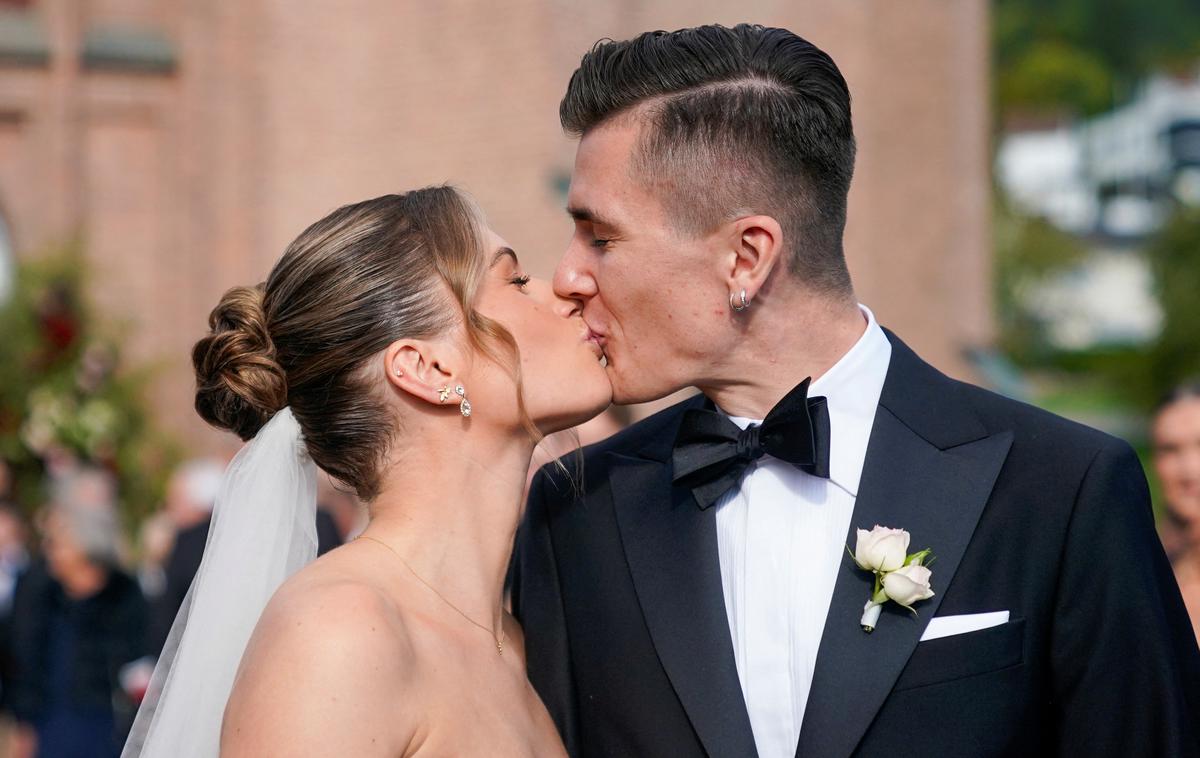 Jakob Ingebrigtsen, poroka | Jakob Ingebritsen se je poročil in spremenil priimek. | Foto Reuters