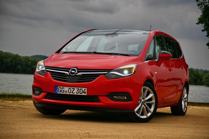 Opel zafira - prva vožnja prenovljenega modela - fotogalerija | Foto Vinko Kernc