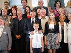 Borut Pahor in svojci žrtev vojne za Slovenijo