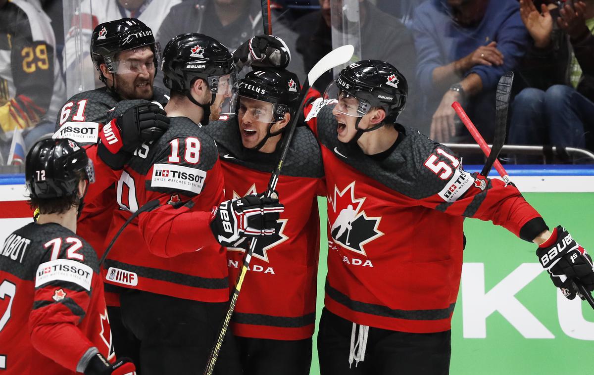 Kanada Češka SP v hokeju 2019 polfinale | Na vrhu lestvice vztrajajo Kanadčani. | Foto Reuters