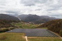 Največja sončna elektrarna v Sloveniji v kraju Prapretno