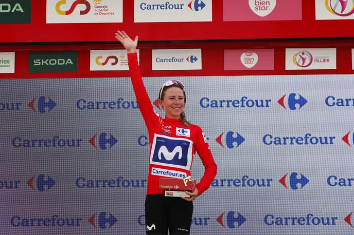 Annemiek Van Vleuten, Vuelta Feminina | Neuničljiva nizozemska veteranka Annemiek Van Vleuten je skupna zmagovalka letošnje ženske Vuelte. | Foto Luca Bettini/SprintCyclingAgency