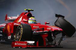 Ferrari odkril pravi vzrok za Massovo totalko v Monaku 