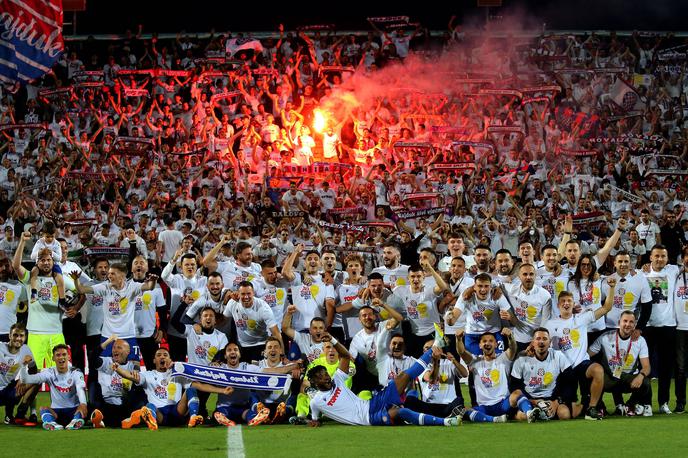 Hajduk Split Pokal 2023 | Hajduk je tako proslavljal zadnjo lovoriko, ko je v prejšnji sezoni ubranil naslov pokalnega zmagovalca. | Foto Guliverimage