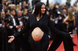 Adriana Lima v drzni obleki pokazala nosečniški trebuh #foto