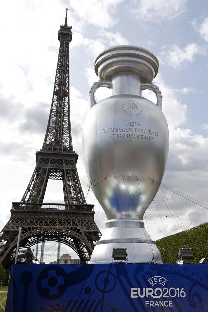 Pokal, namenjen evropskemu prvaku, je poimenovan po Henriju Delaunayu. | Foto: 