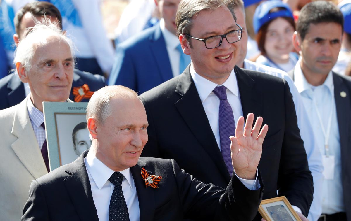 Vladimir Putin Aleksander Vučić | Foto Reuters