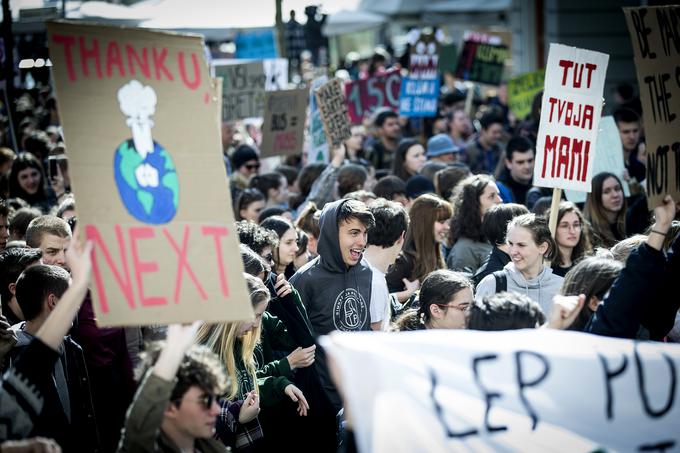 Podnebni protest v Ljubljani | Foto: Ana Kovač