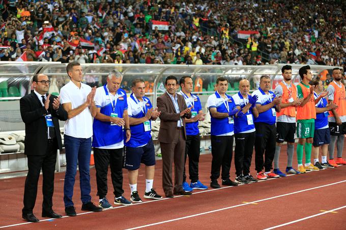 Irak bo nadaljeval kvalifikacije za SP 2022 brez slovenskega stratega. | Foto: Reuters