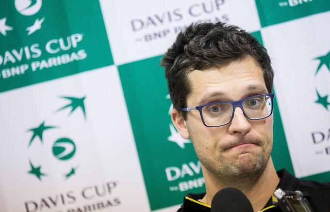 "Glede na to, kaj je naredil na zadnjem Davisovem pokalu in da je v zadnjih štirih letih igral samo na treh Davisovih pokalih, je bila ta poteza kar malce pričakovana." | Foto: Sportida