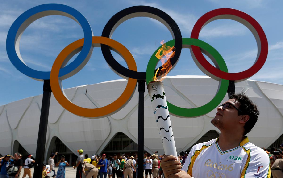 olimpijska bakla | Foto Reuters