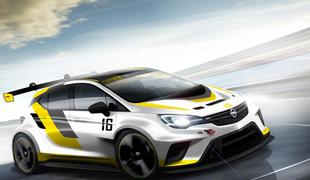 Opel: Astra še pred serijsko proizvodnjo v dirkaški podobi