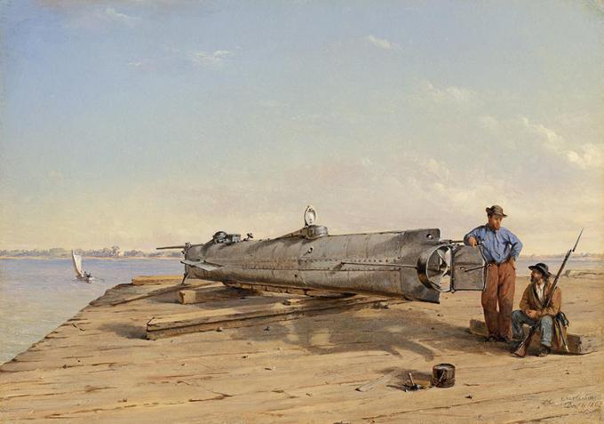Hunley velja za izumitelja prve bojne podmornice, zasnoval jo je med ameriško državljansko vojno v 60. letih 19. stoletja. Leta 1863 je utonil med preizkušanjem svojega izuma, ki je ob Hunleyevem vzel še življenja sedmih mornarjev. | Foto: Thomas Hilmes/Wikimedia Commons