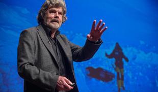 Reinhold Messner v Ljubljani kar dvakrat "premikal gore"