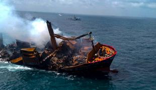 Našli črno skrinjico s tovorne ladje ob obali Šrilanke