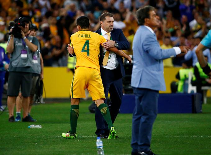 Avstralce je prejšnji teden z zmago nad Hondurasom v Sydneyju s 3:1 popeljal na svetovno prvenstvo. | Foto: Reuters