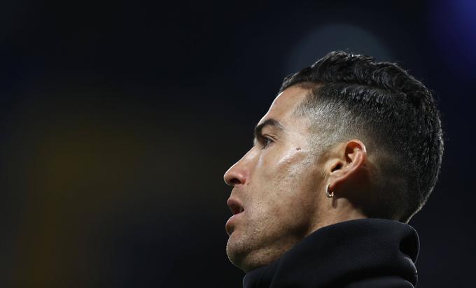 Cristiano Ronaldo bo z Manchester Unitedom prisilno počival tudi konec tedna. | Foto: Guliverimage/Vladimir Fedorenko