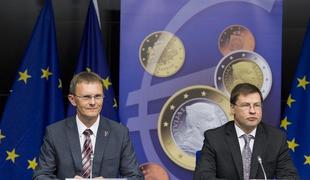 Na 15. obletnico uvedbe evra evroobmočje z novo članico
