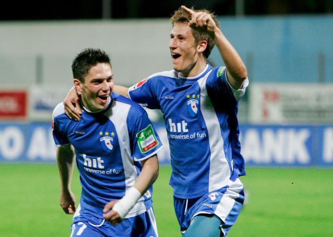 Na Švedsko se je preselil po sezoni 2005/06, v kateri sta skupaj z Valterjem Birso zabila kar 43 golov (sam je bil s 24 najboljši strelec prvenstva) in Gorici prinesla njen četrti, zadnji naslov slovenskega prvaka. | Foto: Vid Ponikvar