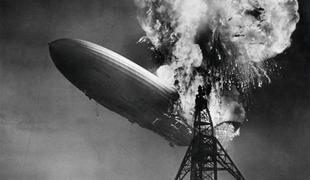 Grozljiva katastrofa zračne ladje Hindenburg