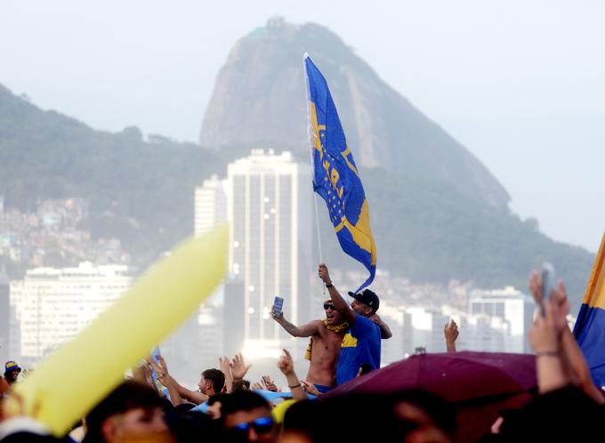 navijači Boca Juniors Copacabana | Foto: Reuters