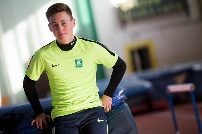 Bo debi v članskem moštvu Eintrachta dočakal tudi mladi Martin Pečar? | Foto: NK Olimpija Ljubljana